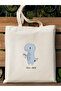 Tea-Rex, Y2K Pinterest Unisex Tearex Cloth Bag Tote Bag, Shopper Bag - 3