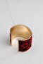 Leopard Patterned Handcuff Bracelet - 2