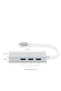 Type C USB 3.1 – 3Port USB 3.0+ Rj45 Gigabit Ethernet Multiplexer Hub Cdg-Cnv85 - 4