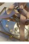 Cream Pearlescent Clover Steel Bracelet