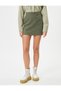 Stoned Mini Skirt - Standard Waist Tight Fit A-Line - 3