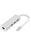 Type C USB 3.1 – 3Port USB 3.0+ Rj45 Gigabit Ethernet Multiplexer Hub Cdg-Cnv85