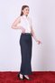 Women's Seasonal Closed Slit Detailed Belted Hijab skirt 1580/95 - 2