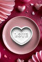 Heart Cookie Mould Cutter Dough Shaper with Writing Love