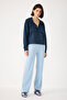 Soft Half Zipper Sweatshirt with Pockets