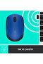 M171 USB Alıcılı Kablosuz Kompakt Mouse, Mavi 910-004640 - 7