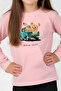 3-Piece Better-Focus-Chill Printed Tracksuit Set for Girls - 2