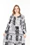 Women's Summer Long Sleeve Long Dress - 5