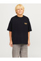 Jorroxbury Sleeve T-Shirt - Ss Crew Nec Jnr 12268929   Black