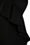 Black One Shoulder Flounce Regular Swimsuit Tbess25Ma00029 - 7