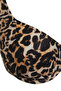 Leopar Desenli Balconette Kaplı Bikini Üstü TBESS24BU00121 - 7