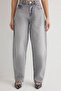 Gri Normal Bel Loose Baggy Jeans TWOSS25JE00063 - 3