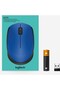 M171 USB Alıcılı Kablosuz Kompakt Mouse, Mavi 910-004640 - 9
