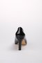 Lita Black Color Patent Leather Women's Stiletto Heeled Shoes - 8