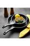 Stark-Famos XL 2-Piece Granite Casting Pans Set - Fireproof and Non-Stick, Gray (20 and 28 cm) - 3
