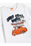 Print Detail Crew Neck Short Sleeve Cotton T-Shirt - 3