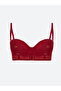 حمالة صدر بدون حمالات من الدانتيل بدون حشوة - 2