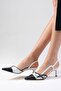 Amira White Color Women's Heeled Shoes - 6