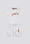 U.S. Polo Assn Light Toning White Baby T-Shirt Set