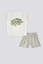 Baby Girl Cream 2-Piece Baby Set