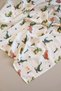 Organic Muslin Blanket, Baby Kids 80X100 cm - Dinosaurs - 6