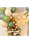 Balloon Set Chrome Gold-Winter Green-Eucalyptus-Skin Color 60-Piece Balloon Chain Set - 5