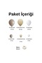 Balloon Set Hazelnut-Sea Sand-White 100 Piece Balloon Chain Set - 2