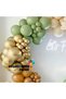 Balloon Set Mildew Green-Chrome Gold-Caramel-Sea Sand 60-Piece Balloon Chain Set - 5