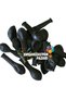 5 Inch Black Color Small Size 25 Pieces Decoration Balloon - 2