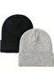 2-Piece Basic Beret Set Unisex
