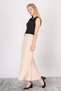 Apsen Women's Beige Belt Detailed High Waist Segmented Hijab Skirt 1964-95 - 3