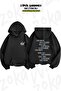 Oversize Teen Wolf Beacon Hills Back Printed Hooded Sweatshirt (2 Yarns)
