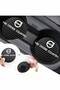 Volvo V40 Cross Country Written Black Carbon Car Coaster for V40 Cross Country with Volvo Logo - 4