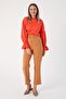 Mustard Cuff Slit Trousers - 2