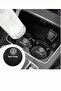 2 Pcs Volkswagen Multivan Black Carbon Coasters - for 7cm - 6