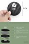 Chrysler 300m - 7 cm Durable Black Carbon Coasters, Custom Design 2 - 2