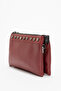 Deriklub 010A Real Leather Women's Strap Wallet Bag Claret Red - 3