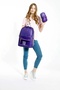 Magical Backpack Transparent Purple K1574 - 5