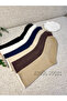 Women's Combed Cotton Multicolor Ribbed Socks Set 6 Pairs - 3