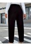 Black Baggy Sweatpants with Stretchy and Comfortable Fabric - Shah Moda6532 - 2