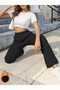 Stretchy and Comfortable Black Baggy Cut Sweatpants - Shah Modaddd