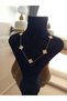Steel clover necklace