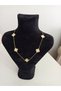 Steel clover necklace - 3