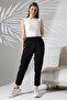 Women's Scuba Pants with Pockets, Elastic Waist, No Ironing, Sewing Detail - 5