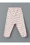 Lcw Baby Crew Neck Floral Baby Girl Hospital Discharge Set - 5