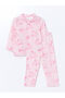 Pink Minnie Mouse Printed Baby Girl Pajama Set