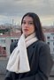 Plush Soft Soft Scarf | Winter Faux Fur Beige Women's Neckerchief