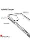 iPhone 16 Plus Case Airbag Crystal Hard Pc Antishock Shock Absorbing Edge Transparent Silicone Cover - 3