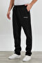 Men's Young at Age Printed Baggy 3 Thread Rastered Straight Leg Loose Cut Sweatpants Rf0491 - 2
