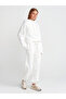 70458 Basic Jogger Pants-Ecru